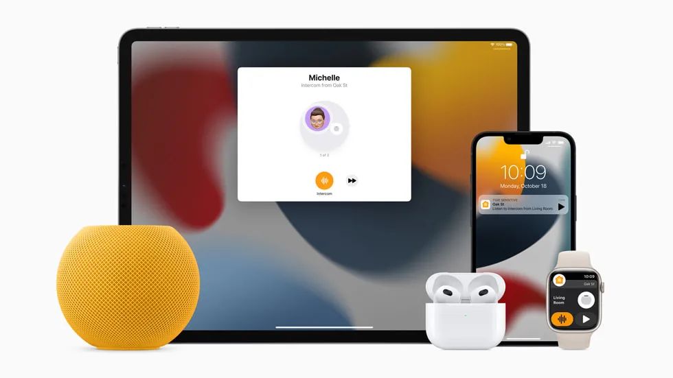 全新配色，大胆鲜艳，个性十足！Apple 推出 HomePod mini