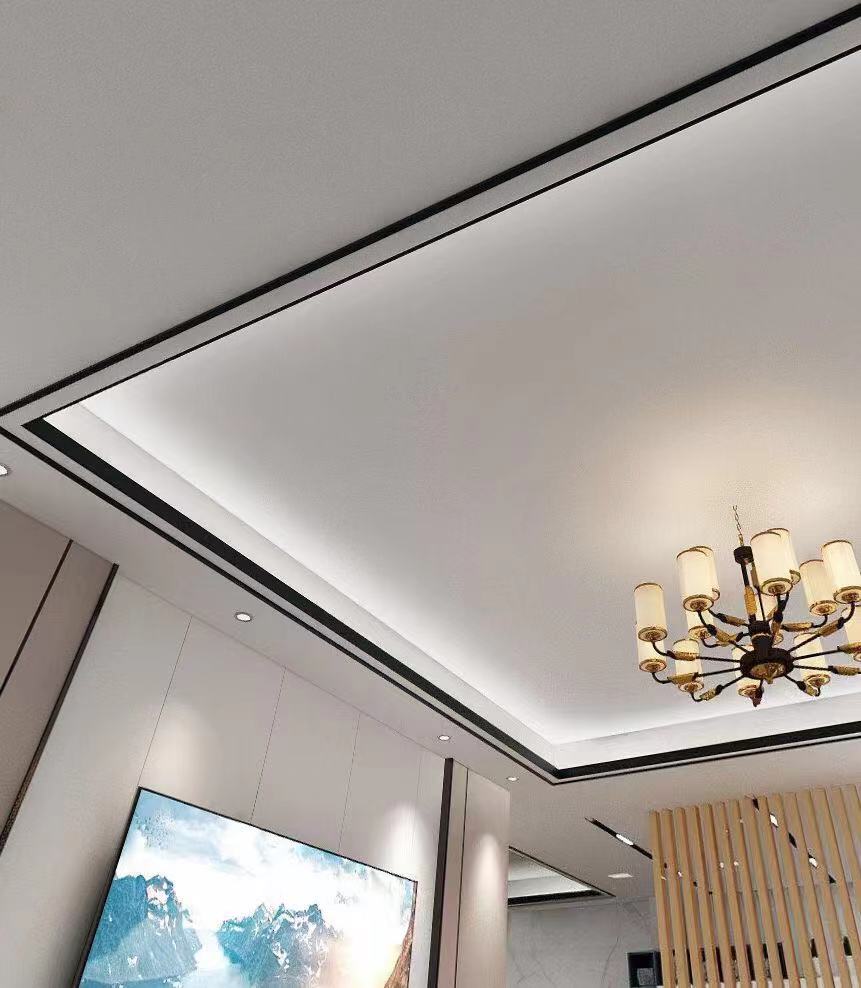 客厅造型吊顶的多样化选择,传统石膏板工艺会被取而代之吗?