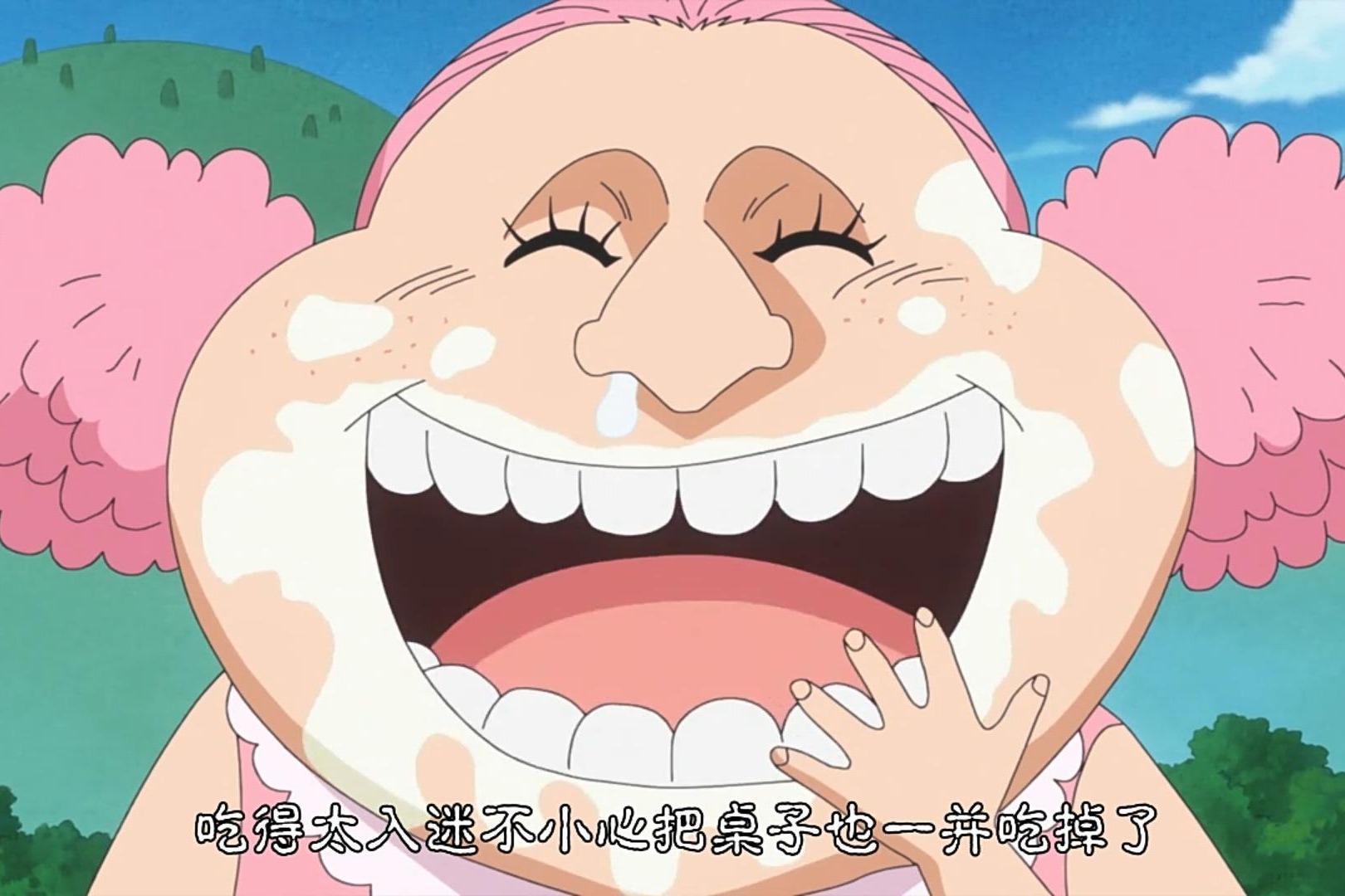 最爱甜点的万国女王,傲睨自若的bigmom海贼团船长!