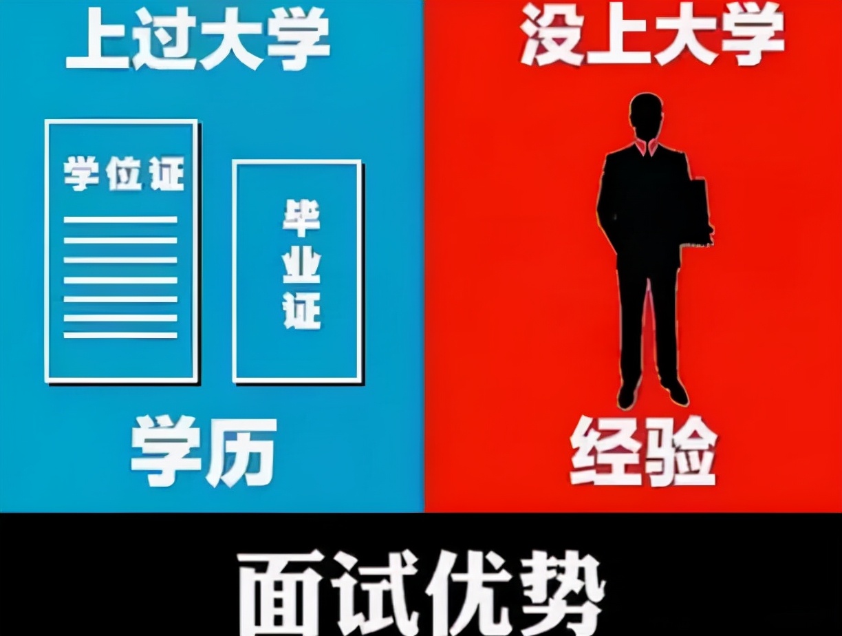 上大学和没上大学有何区别？看完这3张图片后，也许你会知道答案