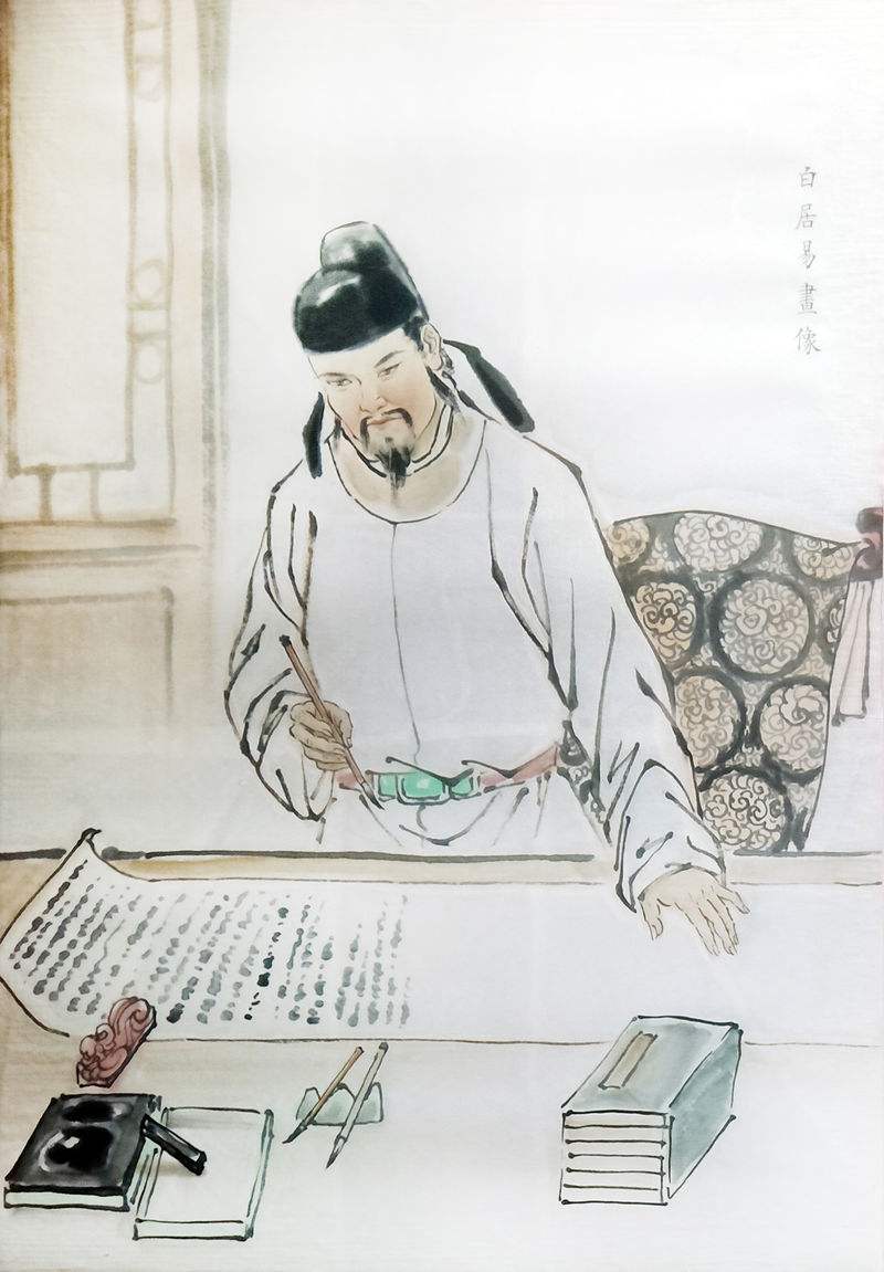 虽然白居易本人这时候仕途多舛,没当太大的官,可他年轻做官时混的人缘