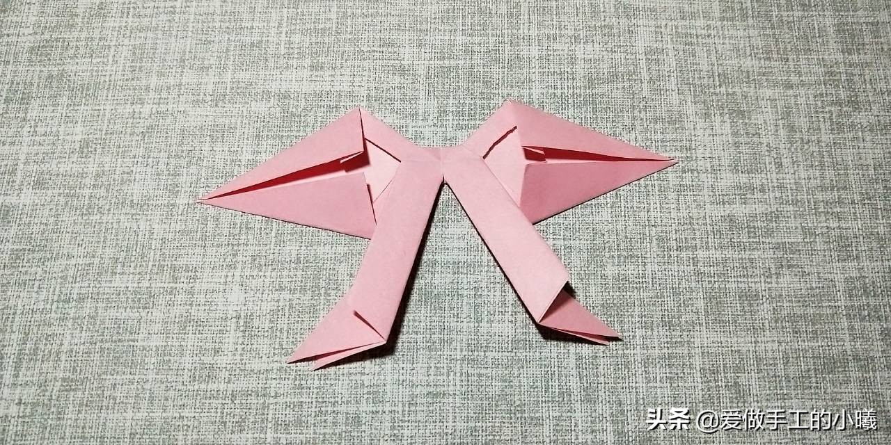 漂亮蝴蝶结贺卡手工，简单易学又别致，送人满满心意