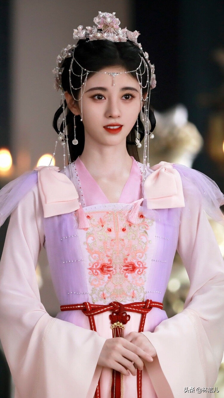 你可以永远相信鞠婧祎的古装,一个人演七仙女,新剧被夸仙女下凡