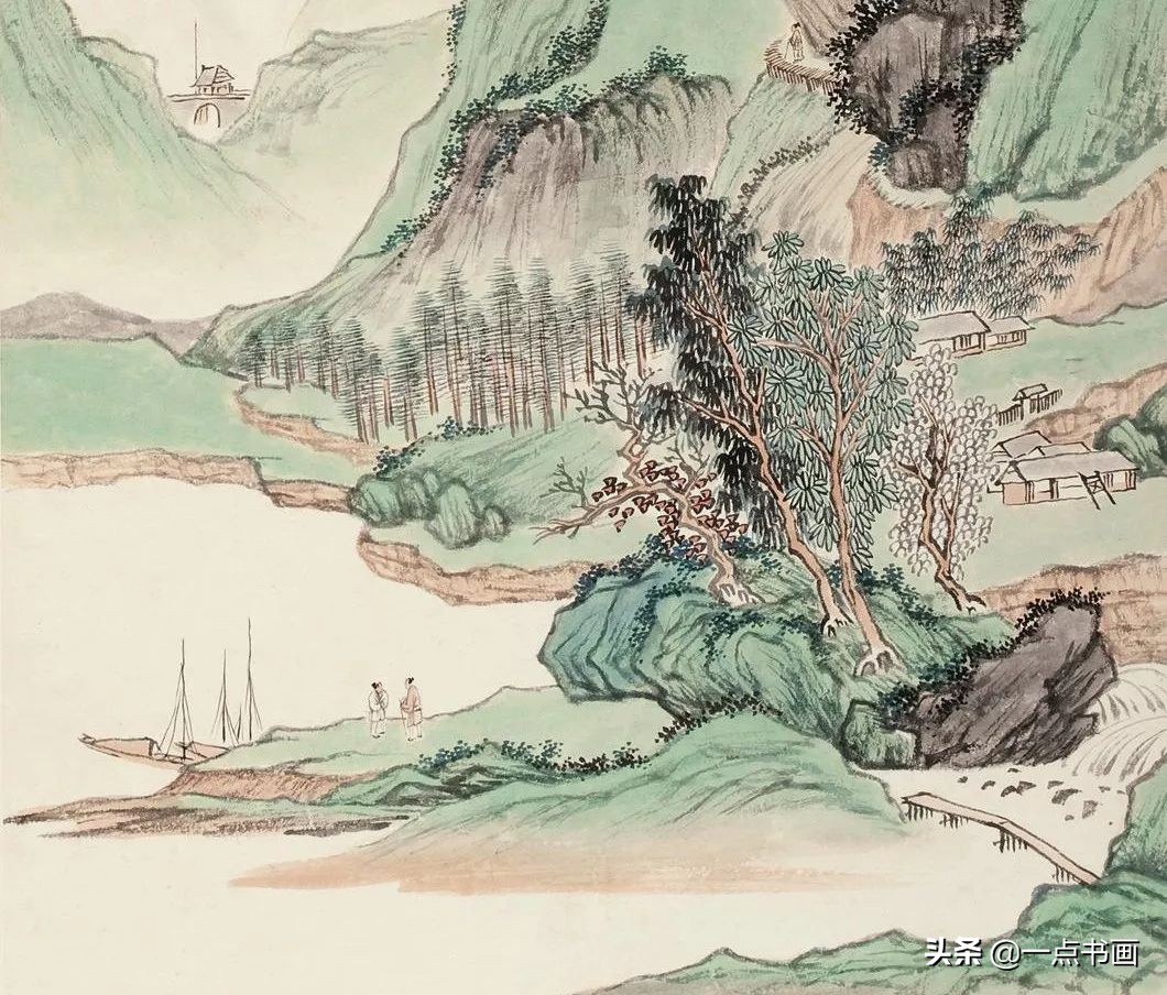 诗+画——春雨霏霏，醉看山水