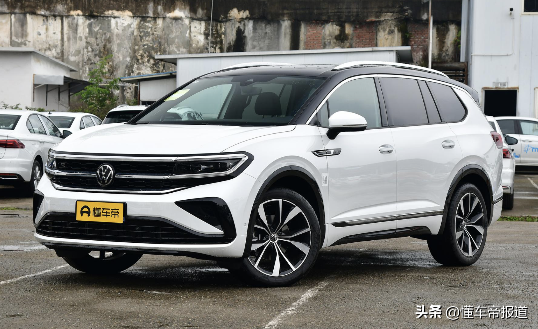 新车 | 全面迎战揽境，上汽大众新款途昂家族V6车型实车曝光