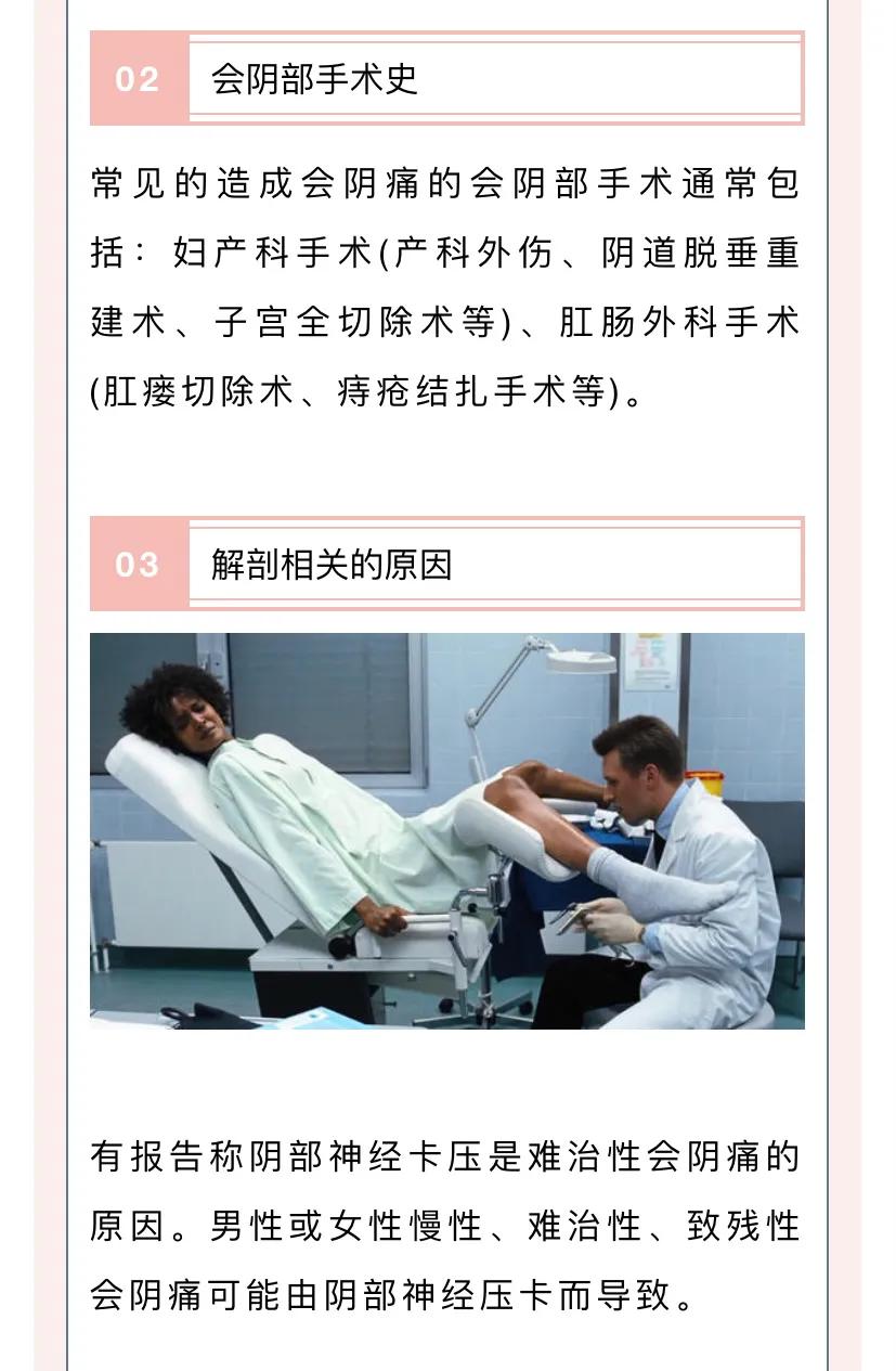 常见疼痛之会阴痛