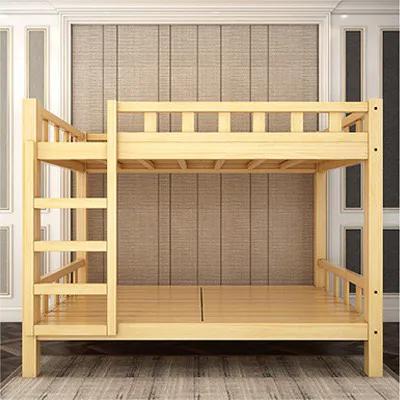 简约现代实木上下床儿童上下铺母子床成人高低床学生双层床子母床