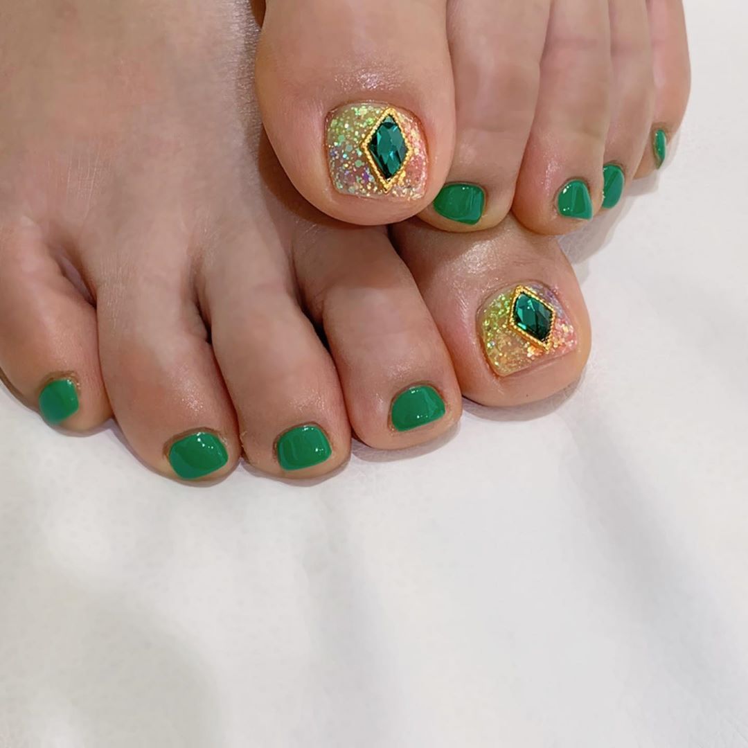 「脚部美甲」炎炎夏日,精致的女孩也要给小jiojio美一美