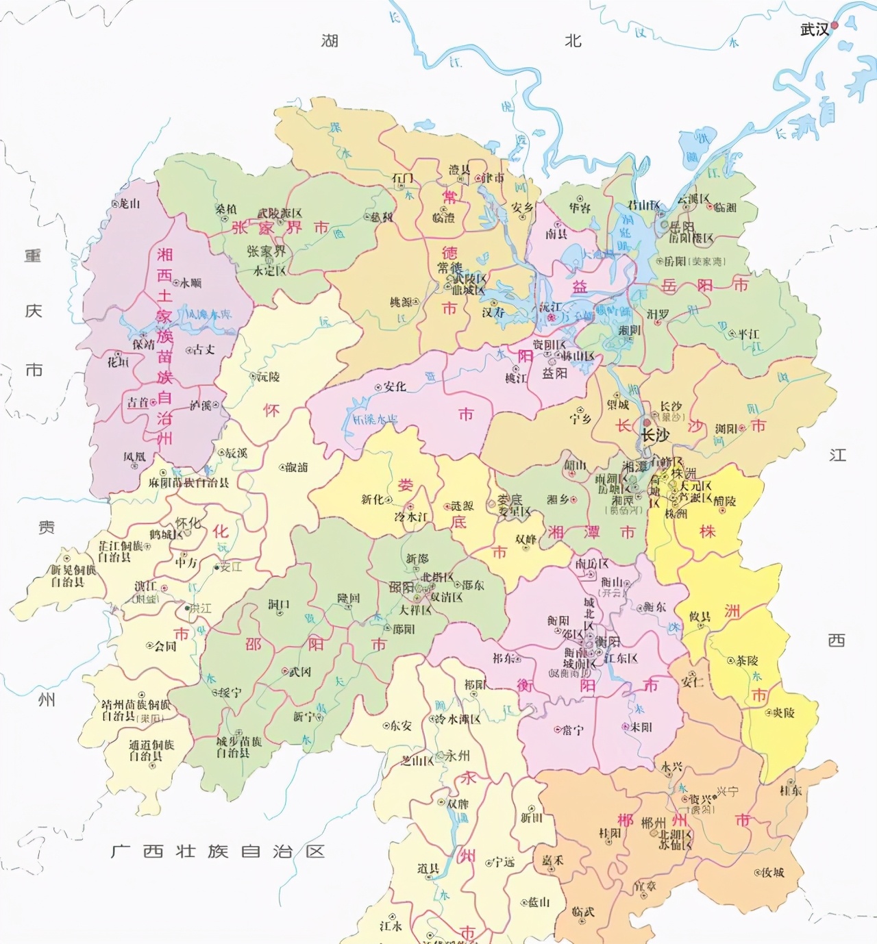 湖南省永州市—高校信息