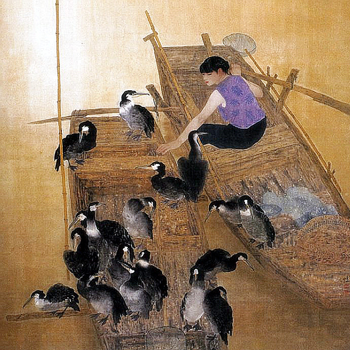 雅俗共赏 幻我两忘——著名画家​于文江笔墨再现东方女性群像