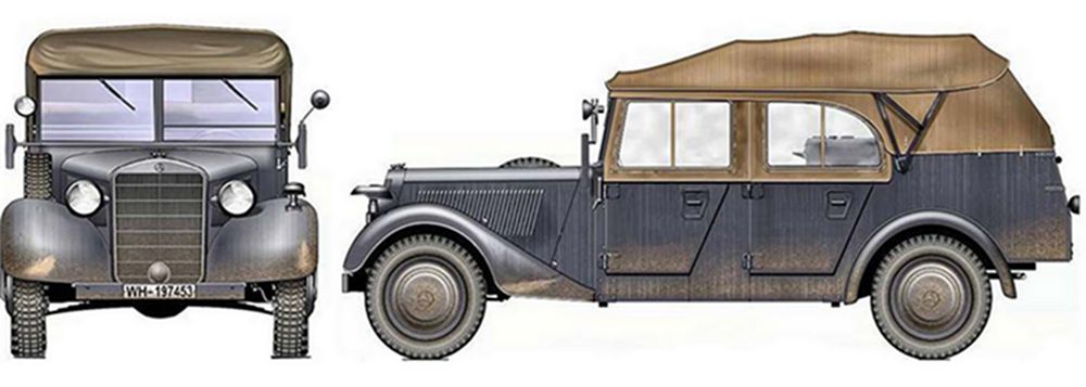 奔驰g4(二战德国军用小车之奔驰) - 四帝国车市