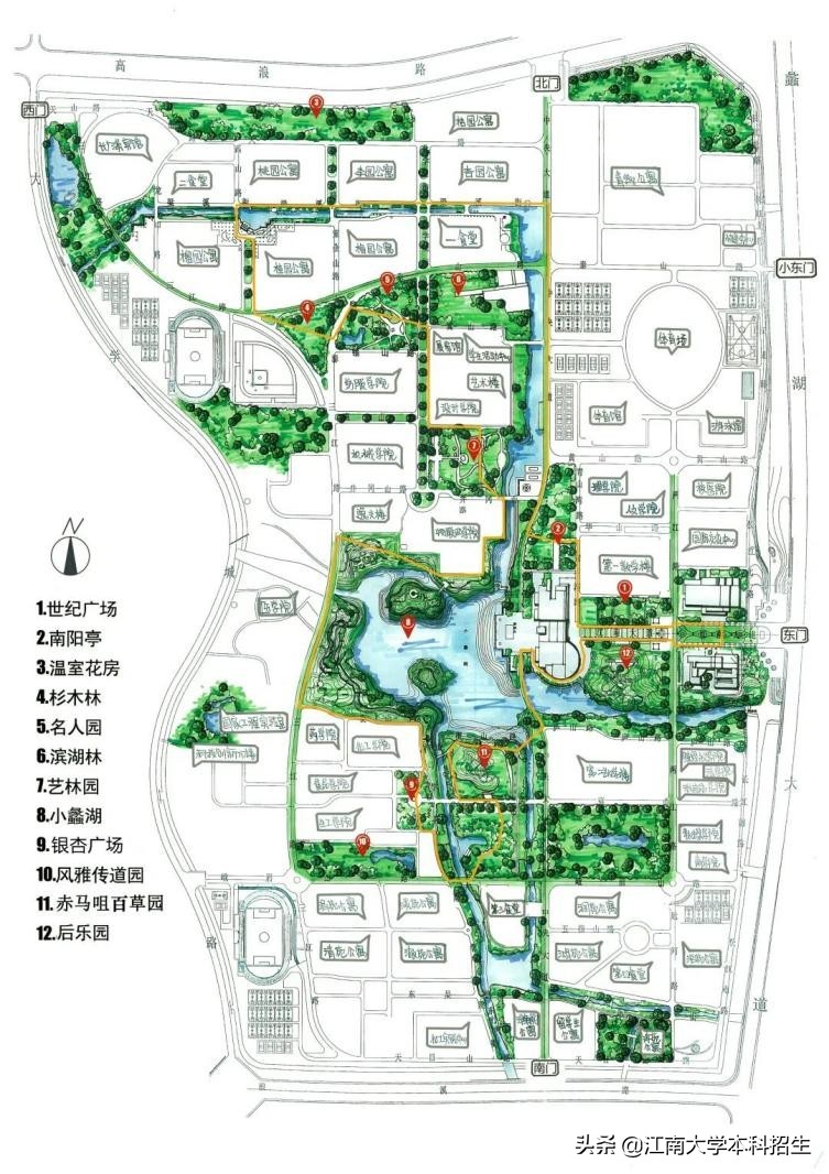 中国“最美”大学之一！占地3250亩，分布10万余棵植物，上学就像度假！