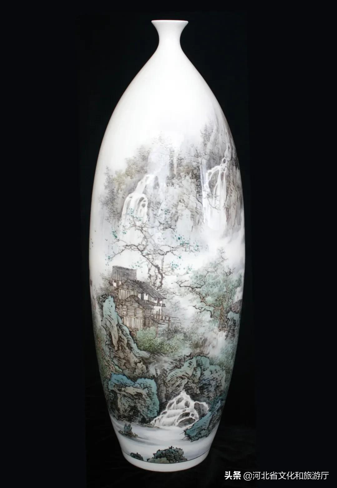 陶瓷上的绿水青山 ——陶瓷大师山水作品集萃