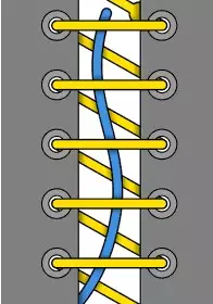 鞋带打结（鞋带打结方法图解）