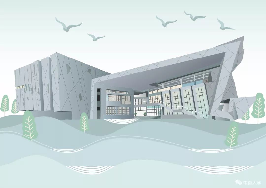 手绘中南，请查收！