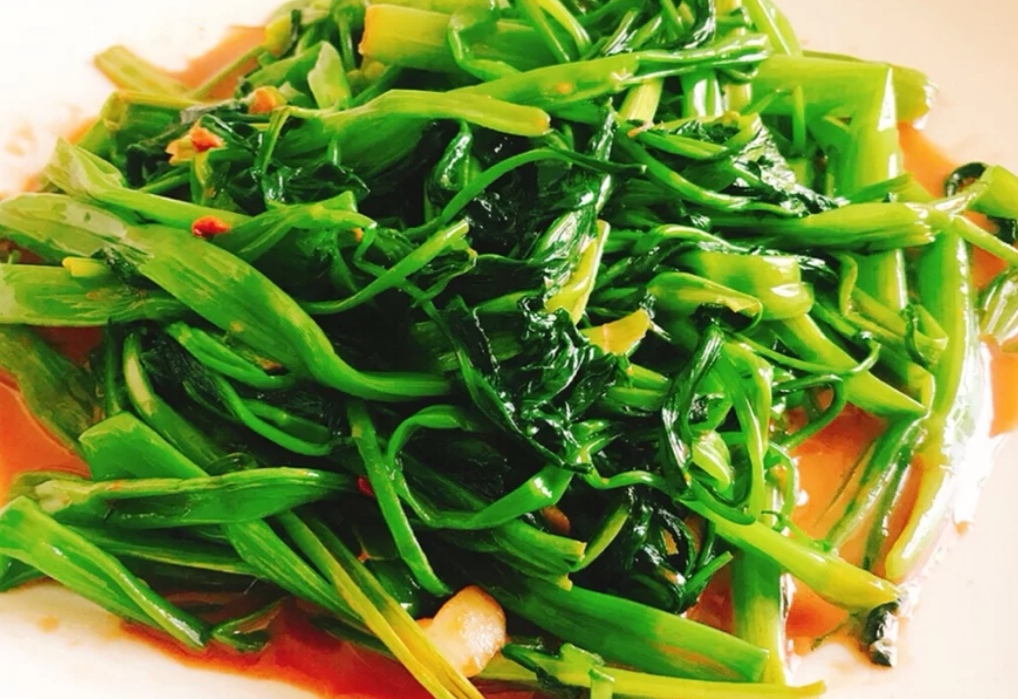 腐乳空心菜的做法(新手一看就会做法简单味道鲜美)