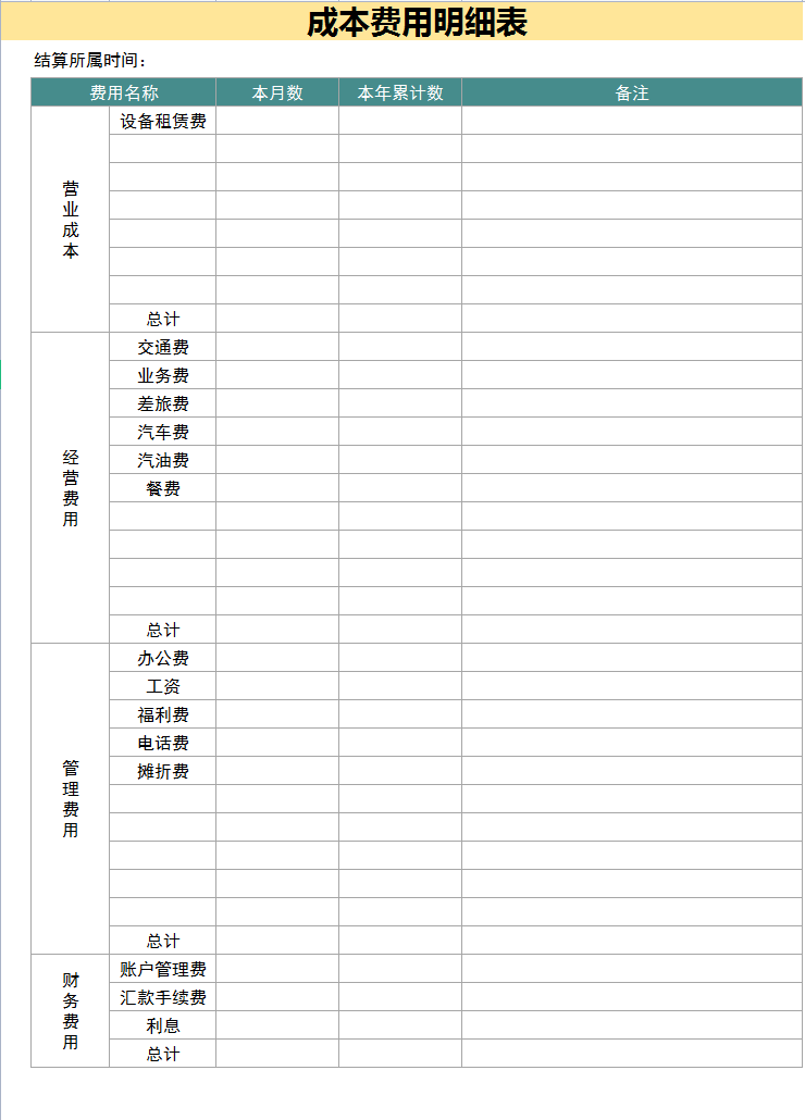 真正的会计都是这么做内账的，用这8张内账表格模板就够了，厉害