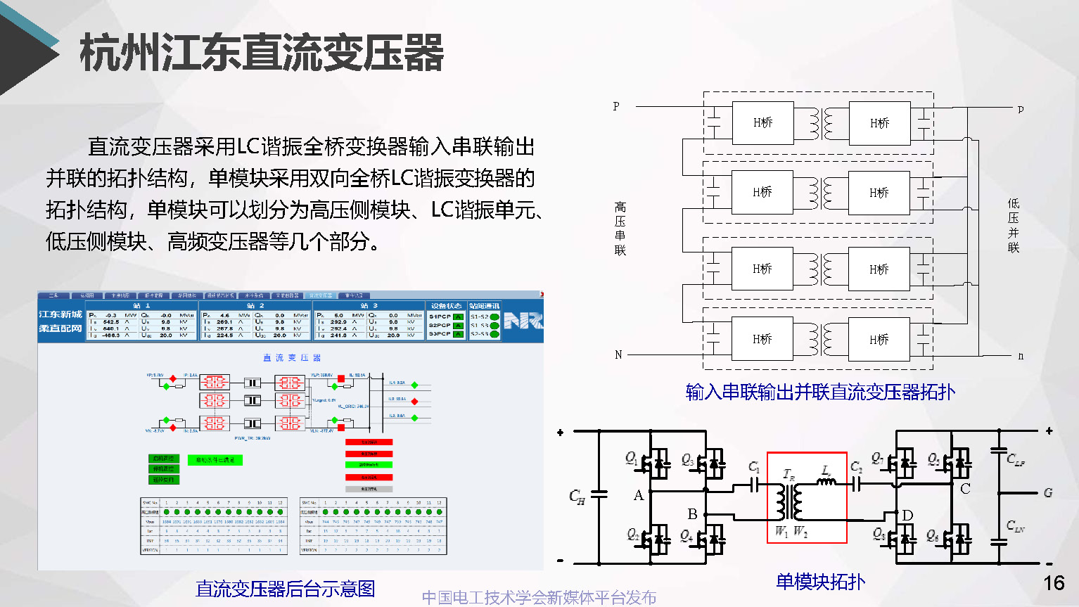浙江電科院許烽博士:中低壓直流配用電系統(tǒng)及其直流變壓器的應用