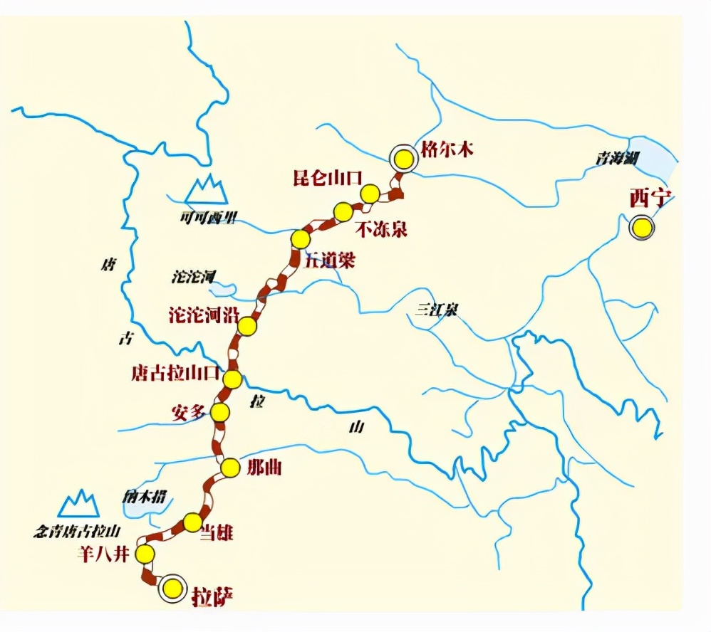 蘭州到拉薩多少公里(火車進藏攻略) - 青木春