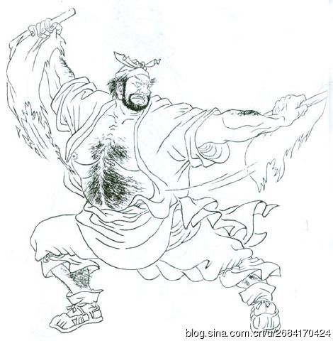 白描水浒三十六天罡星