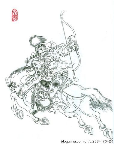 白描水浒三十六天罡星