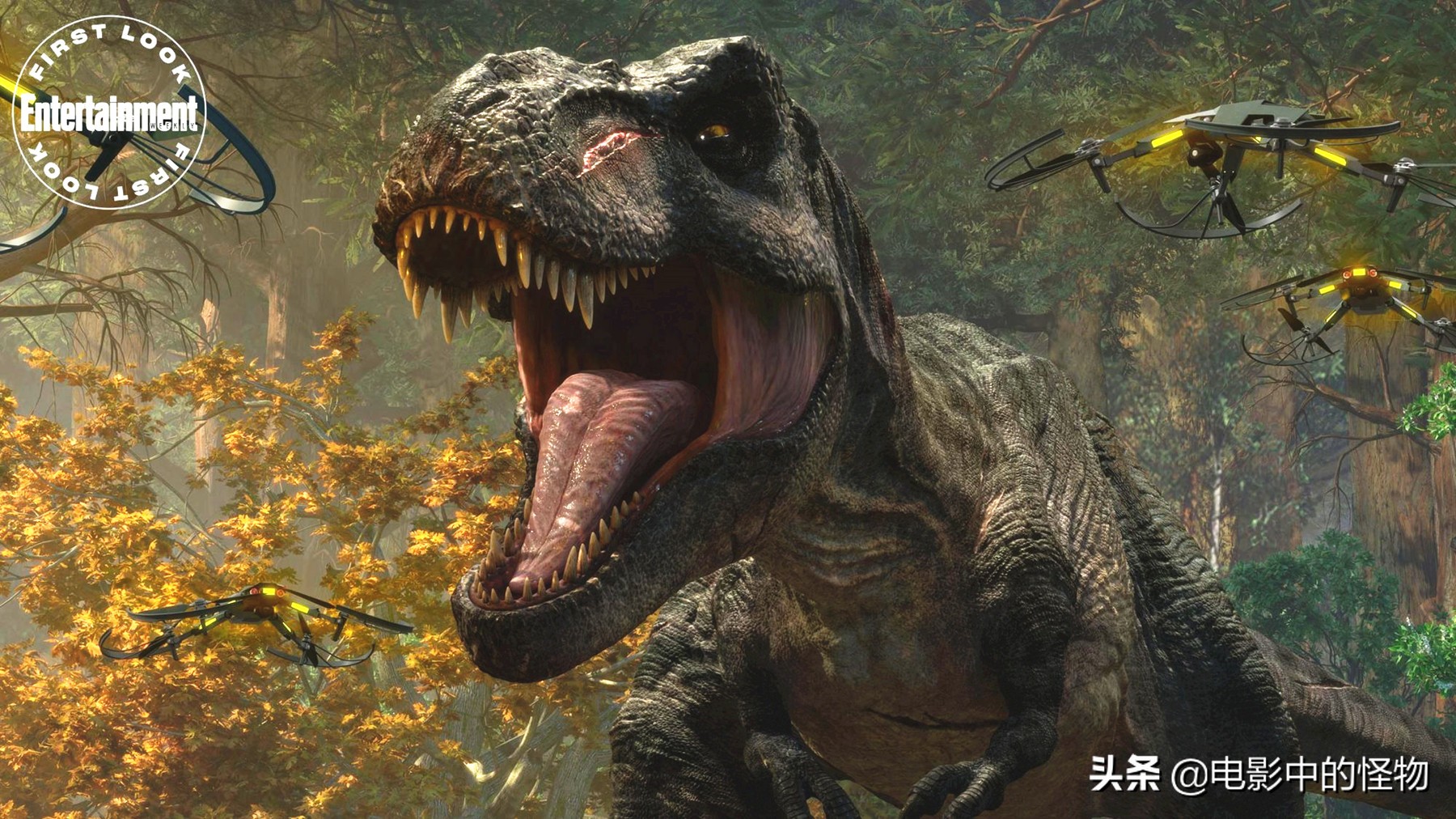机械生物、剑齿虎、混种恐龙，这是一部不一样的《侏罗纪世界》