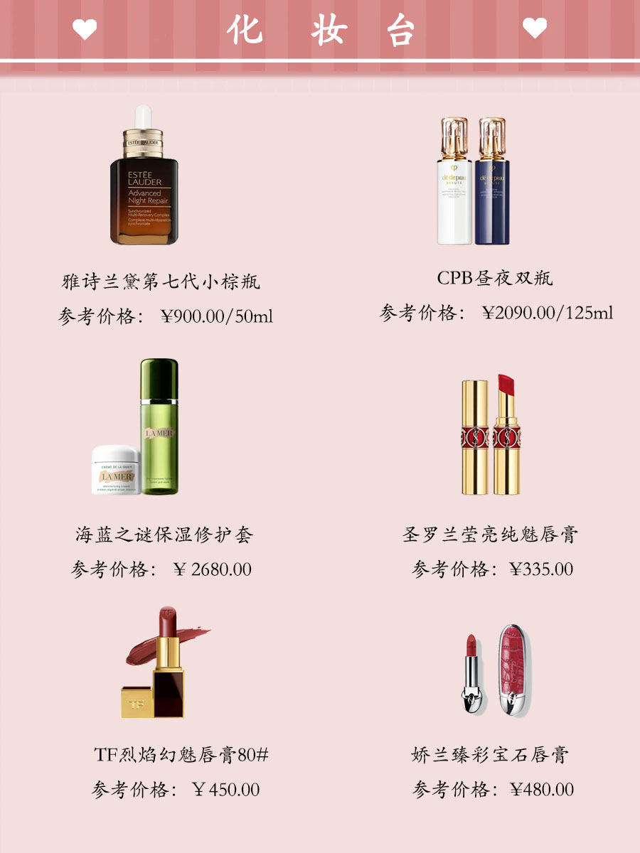 高颜值礼物（据说长的漂亮的520都开始收礼物了）