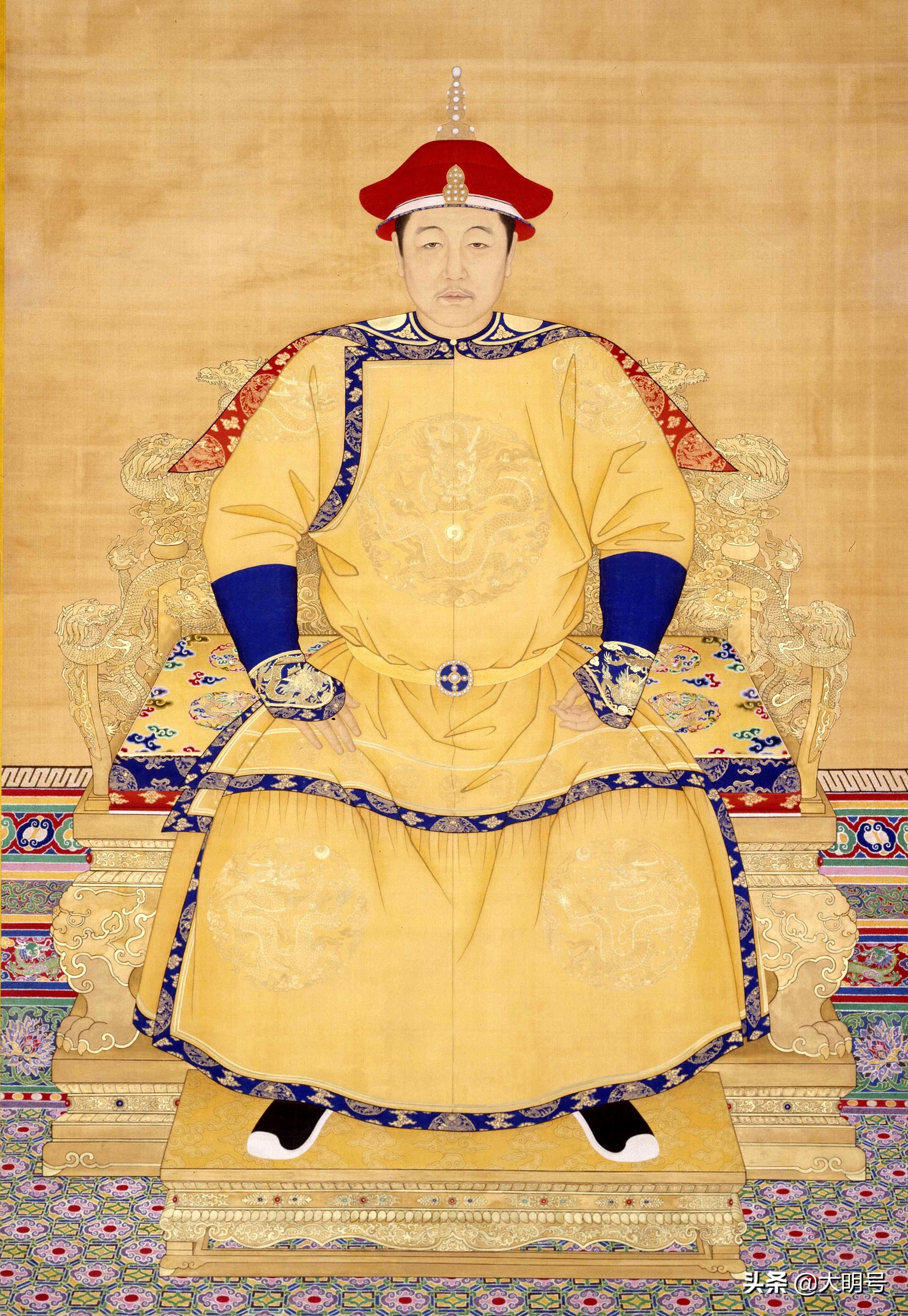 清朝皇帝世系图，共计276年11帝，最后三个皇帝均无嗣而终