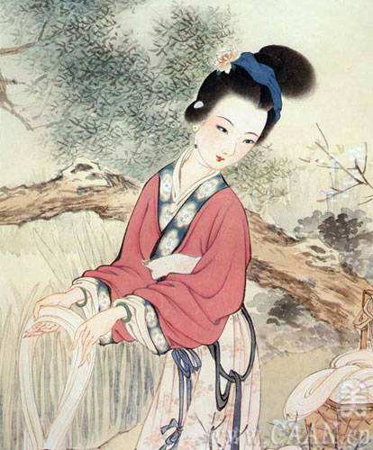 西施一一中国古代四大美女之"沉鱼"