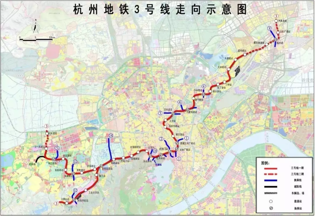 地铁四期新增里程超400公里，杭州地铁大爆发