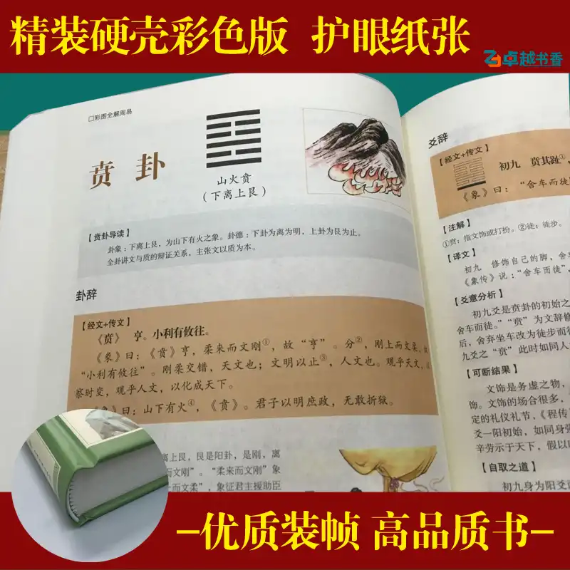 《周易》生僻字注音及注释（学习易经的朋友值得收藏）