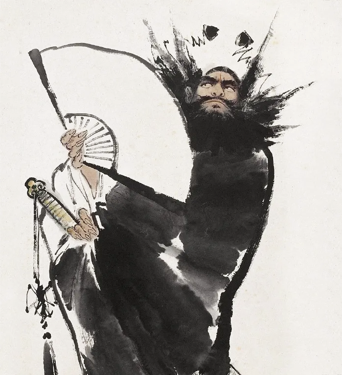 他神职很多,既是文魁星,又是武魁星,既是天师,又是判官(地府中主管罚