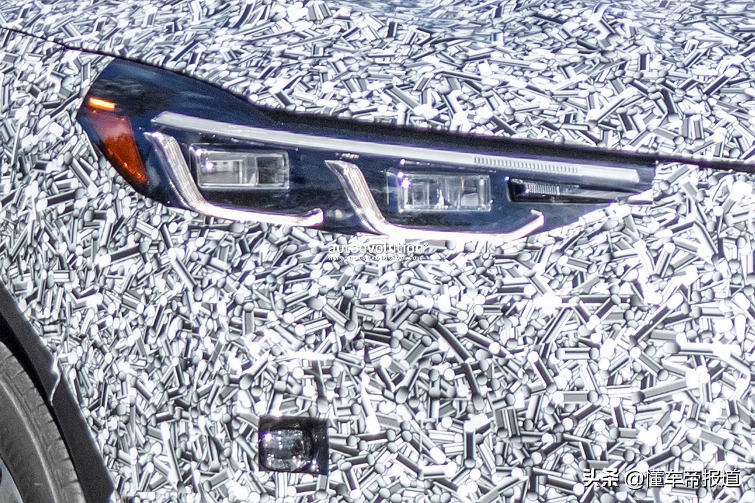 新车 | 头灯风格与宝马近似，或于2022年亮相！曝福特锐际最新谍照