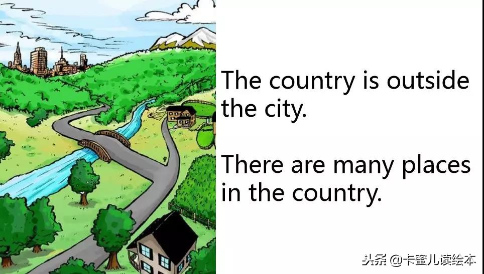 英文有声绘本《Country Places》乡村的地方