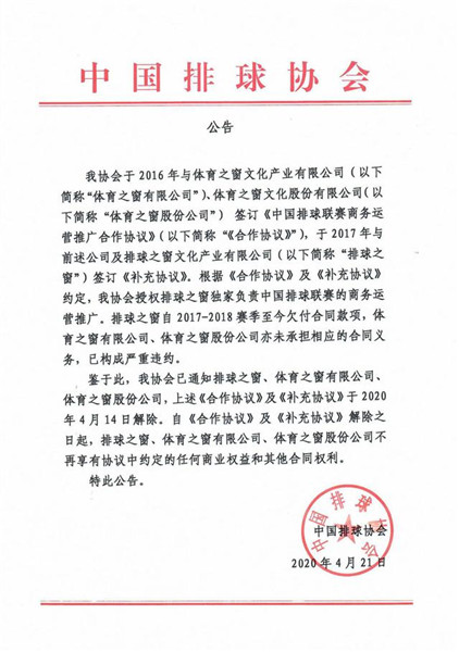 cba为什么没中超职业化(中国排协同体育之窗解约，排超联赛的职业化为何这么难？)