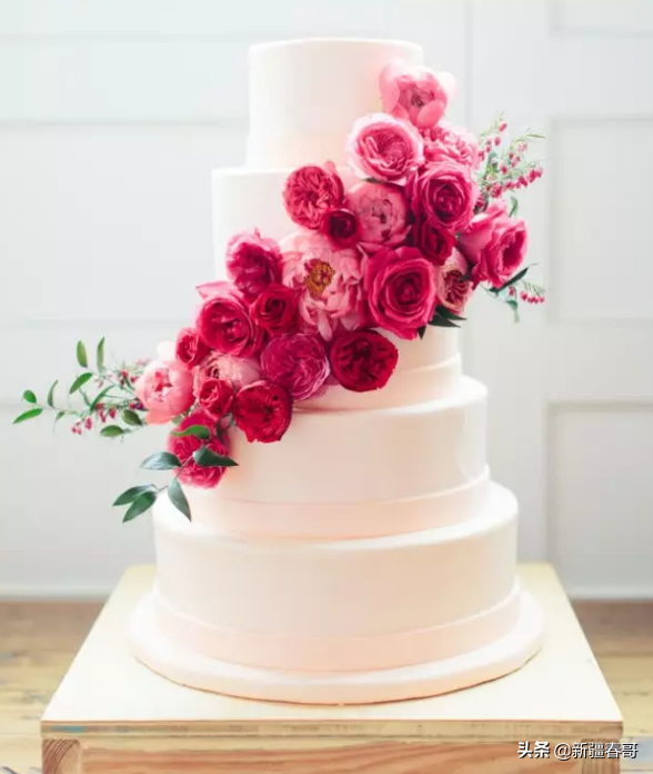 婚礼蛋糕图片大全唯美 高颜值婚礼蛋糕大合集