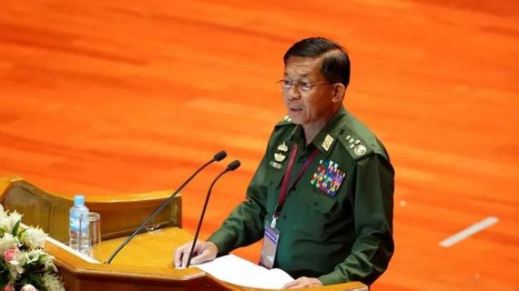 副总统吴敏瑞也是军人出身,中将军衔,仰光军区司令,缅甸军方安全事务