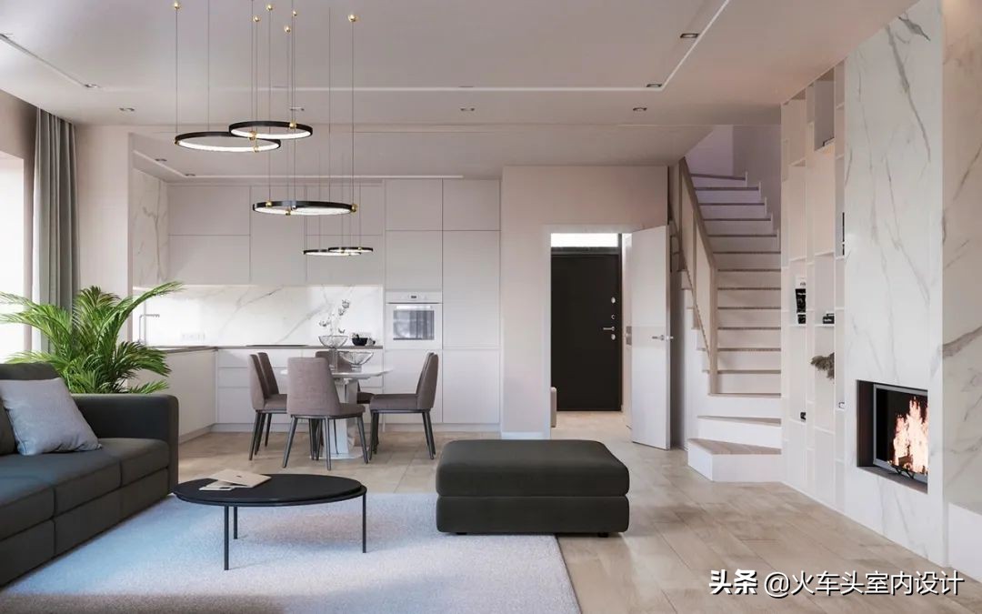 一对年轻夫妇的95㎡两居室，温暖柔和