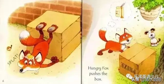 自然拼读绘本《Fox on a box》—通过拼读音素，学会单词发音