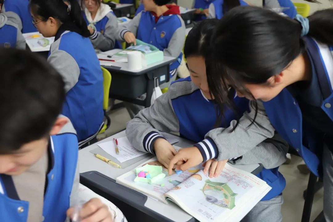 构建细胞模型，探索生命奥秘——我校高一年级开展生物建模课