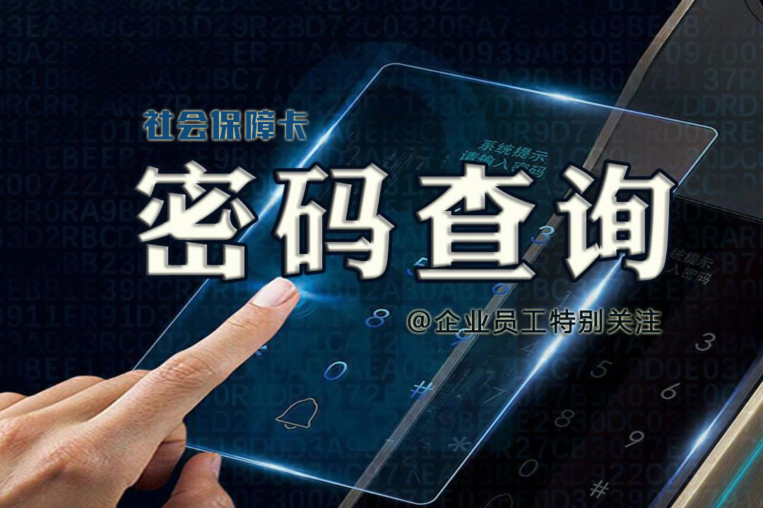 社保卡密码查询方法指南
