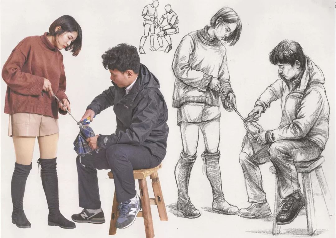 最后31天，双人速写从79飞升97？掌握这五点，冲刺联考就够了