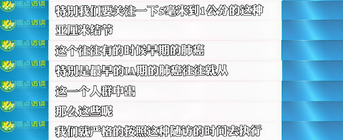 发现肺小结节怎么办？听听专家怎么说