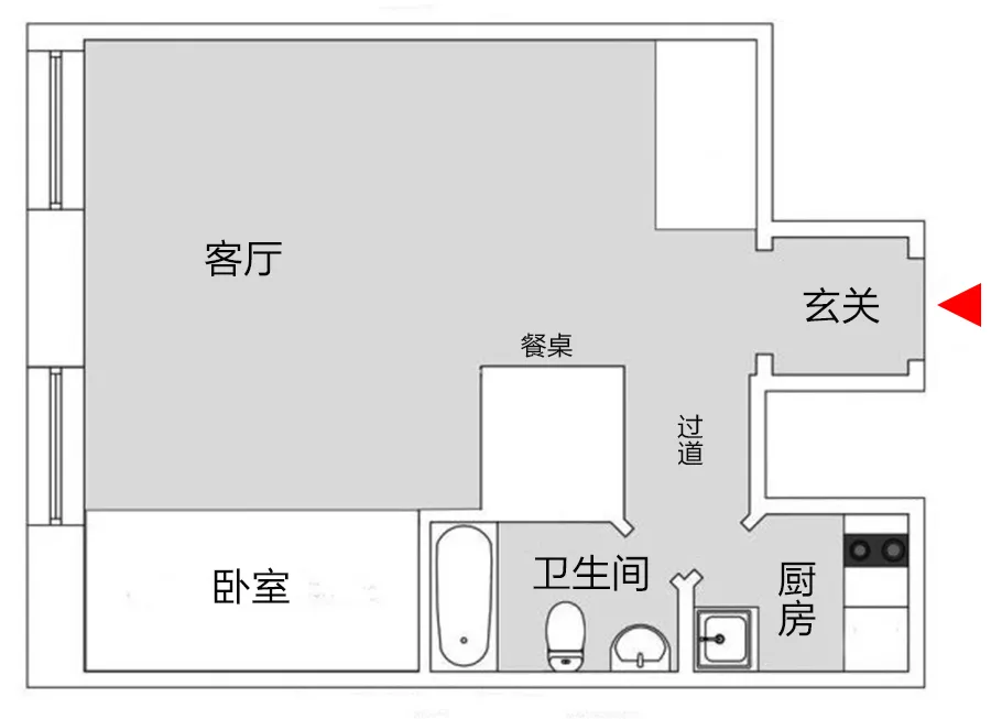 3套小户型神设计,完美逆袭!31㎡高级灰,比豪宅还实用