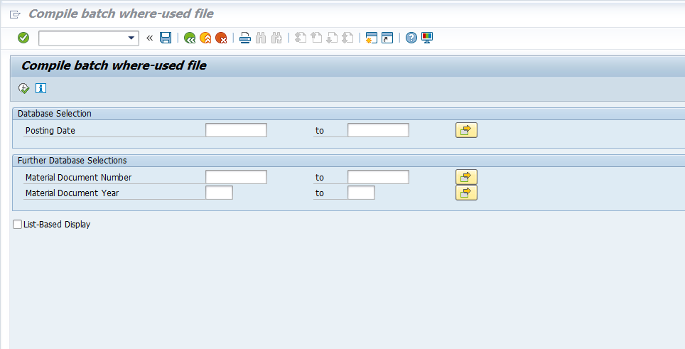 SAP QM MB56 报表没有结果之分析与对策