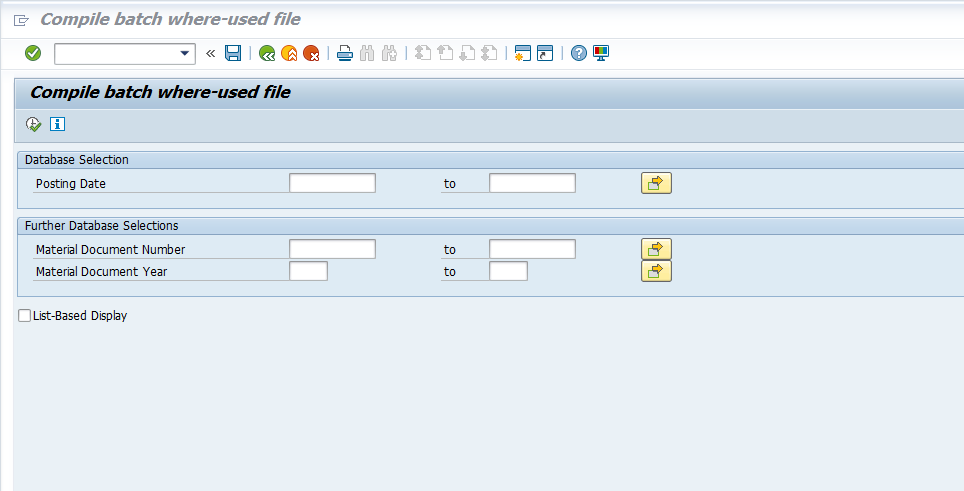 SAP QM MB56 報表沒有結果之分析與對策