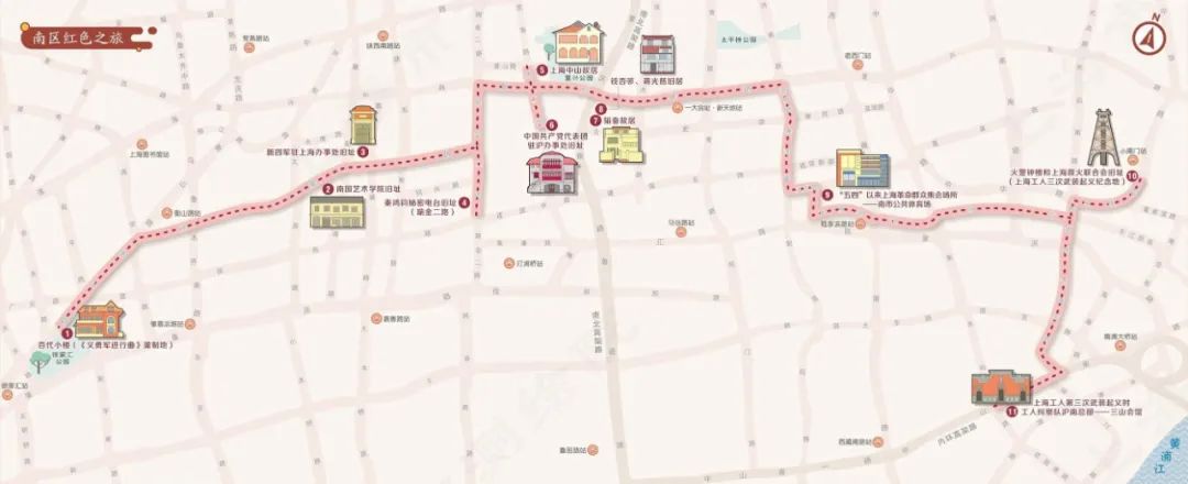 上海红色文化地图（2021版）发布！6条红色线路等你打卡