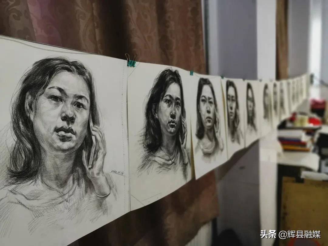 河南辉县丨新年添华彩 丹青绘辉煌——我市二中2021届美术、书法考生在省专业统考中成绩喜人