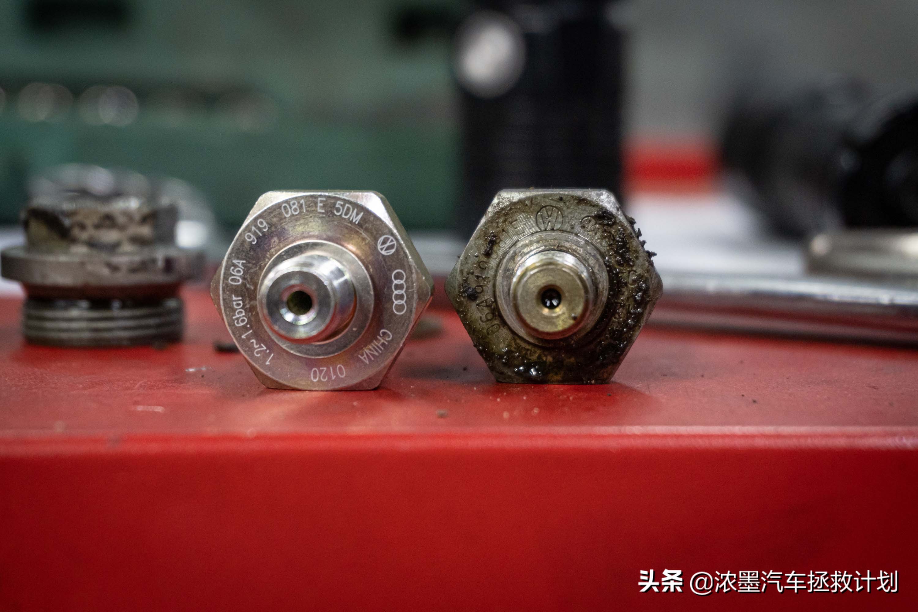 「迟暮英雄」整修一台十多年前的奥迪A6发动机，治理烧油烧水