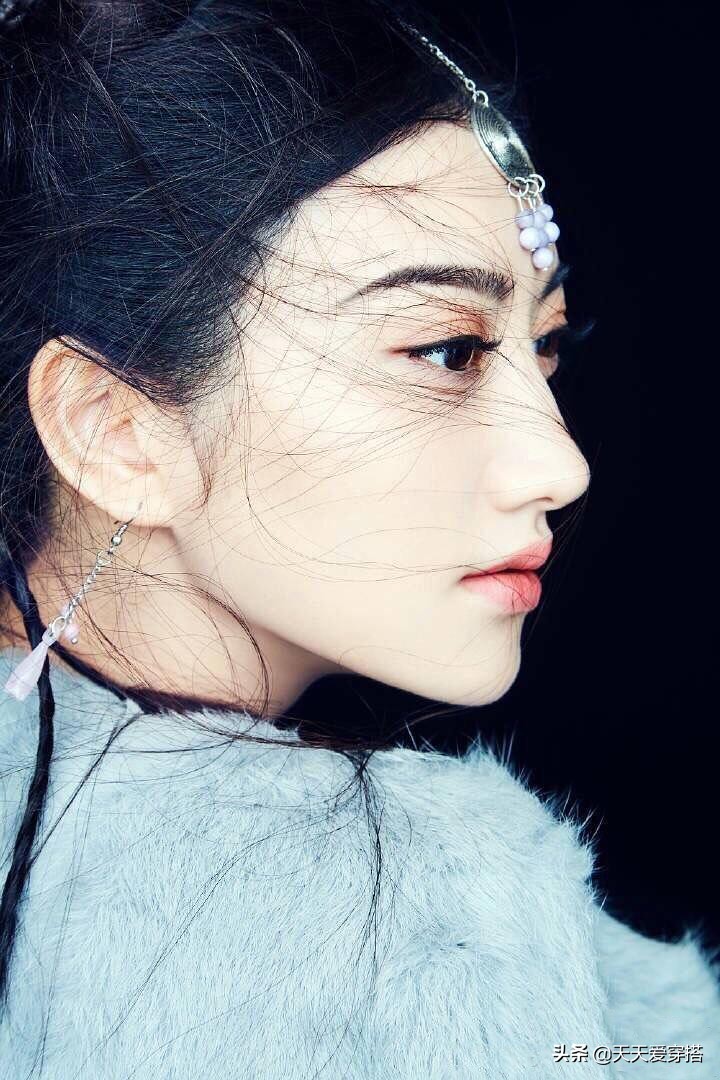 15位侧脸古装美人,鞠婧祎,丽颖,景甜,娜扎,热巴你最喜欢谁?